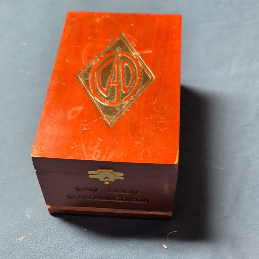 Elegant Wooden Box with Logo